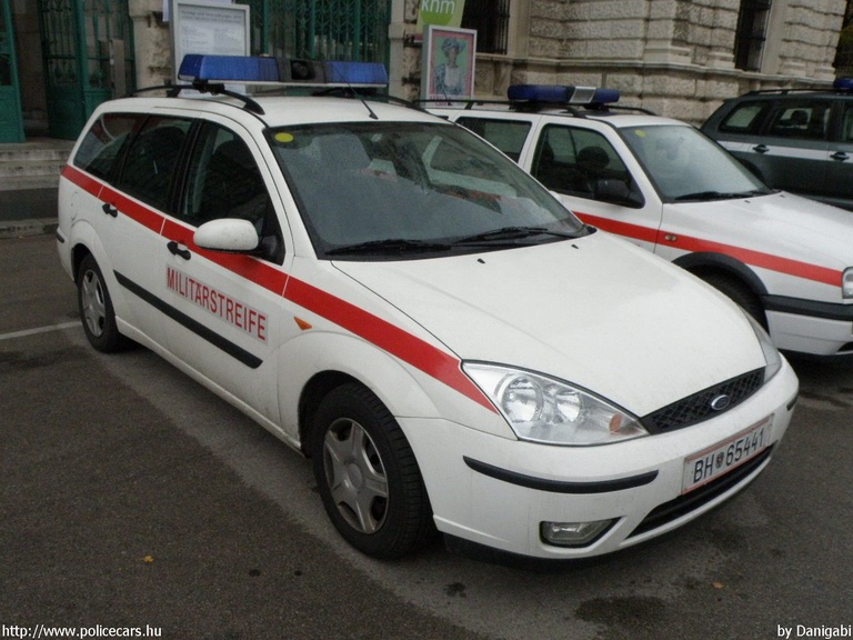 Ford Focus, fotó: Danigabi
Keywords: Ausztria osztrák rendőr rendőrautó rendőrség katonai