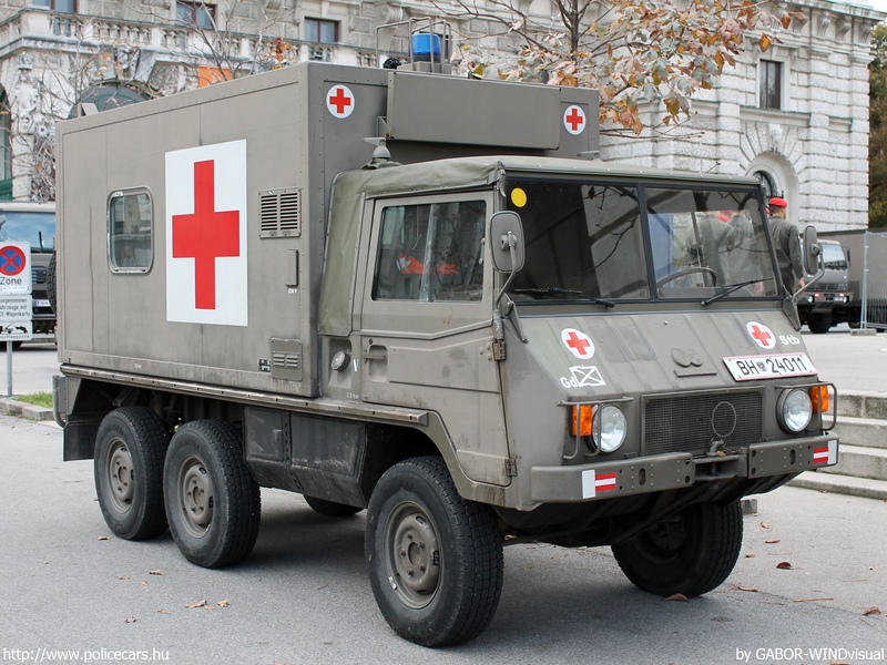 Steyr Pinzgauer, fotó: GABOR-WINDvisual
Keywords: osztrák Ausztria katonai mentő mentőautó