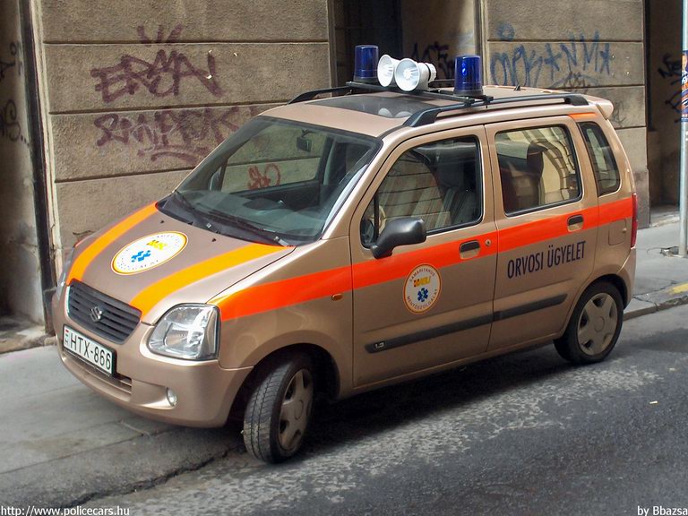 Suzuki Wagon-R+, Budapest, orvosi ügyelet, Samaritanus Mentõszolgálat, fotó: Bbazsa
Keywords: mentő magyar Magyarország mentőautó HTX-866