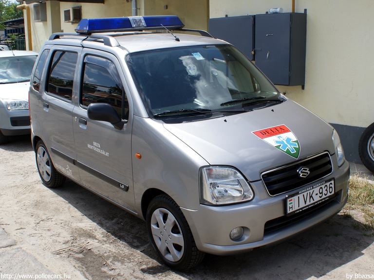 Suzuki Wagon-R+, Delta Mentõszolgálat, fotó: Bbazsa
Keywords: mentő mentőautó magyar Magyarország IVK-936