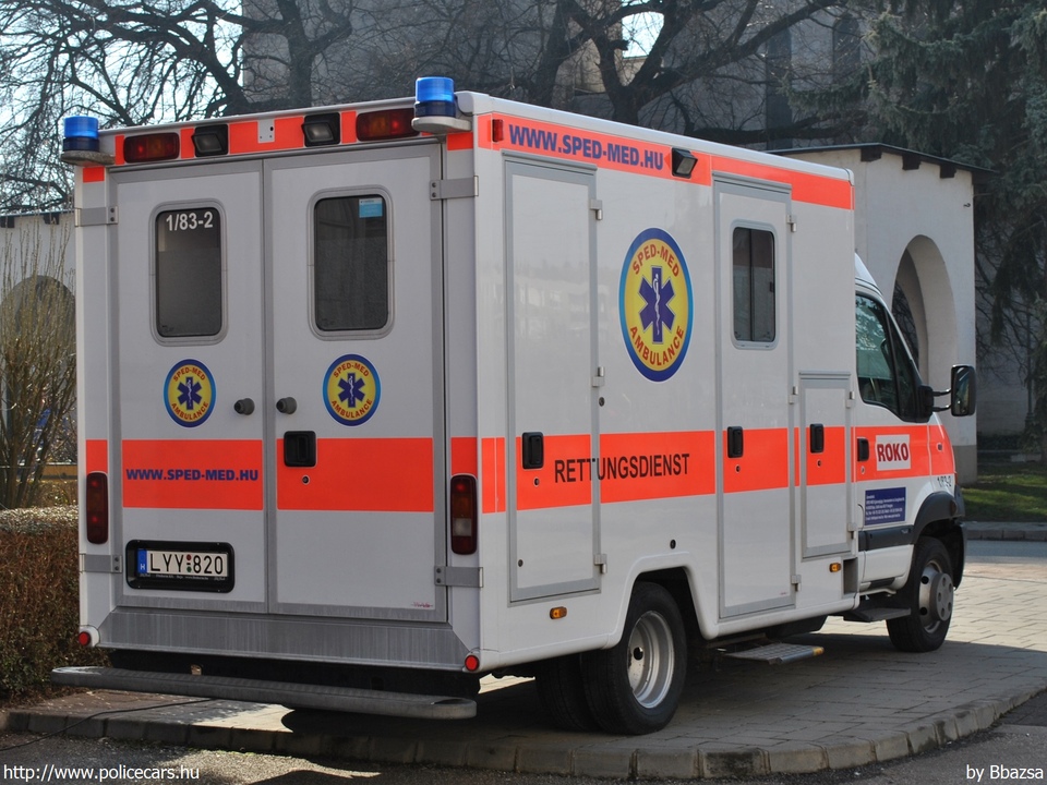 Renault Mascott, Sped-Med Kft., fotó: Bbazsa
Keywords: mentő mentőautó magyar Magyarország LYY-820