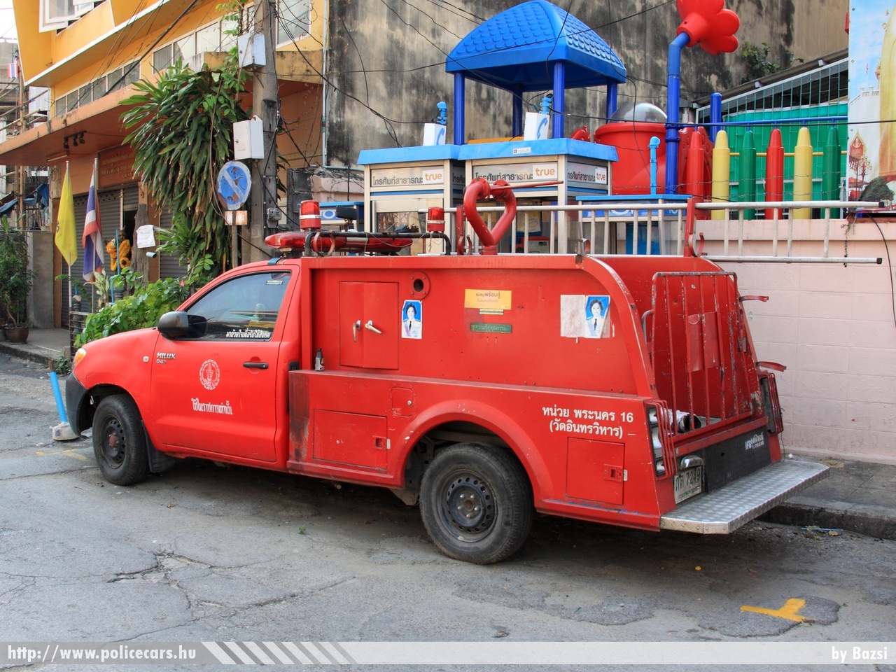 Toyota Hilux, fotó: Bazsi 
Keywords: thaiföld tûzoltóság fire dept 