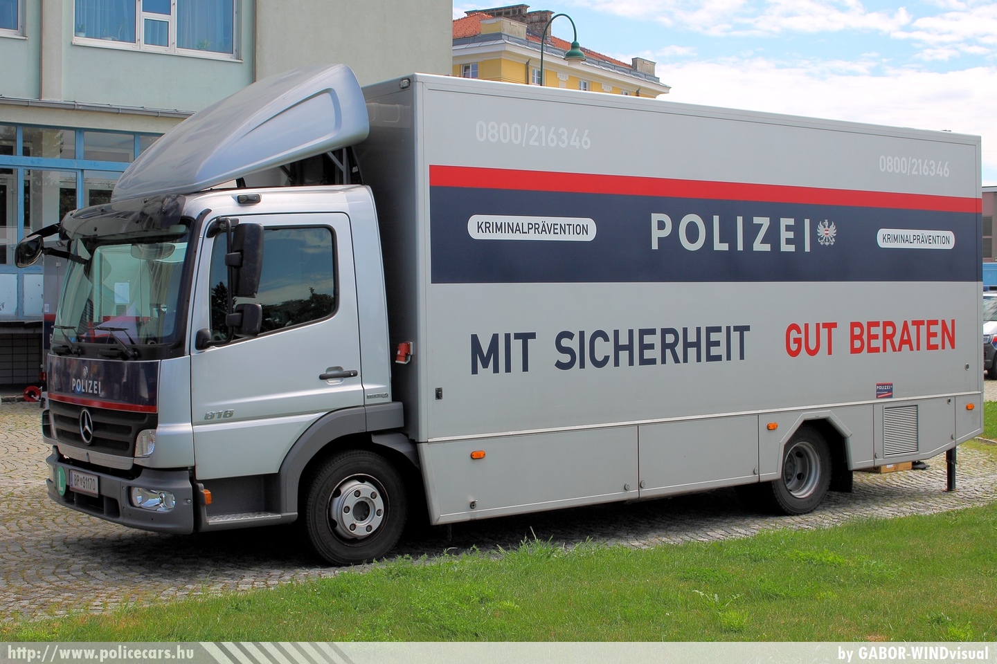 Mercedes Atego 816, fotó: GABOR-WINDvisual
Keywords: osztrák Ausztria rendőr rendőrautó rendőrség police policecar Austria austrian