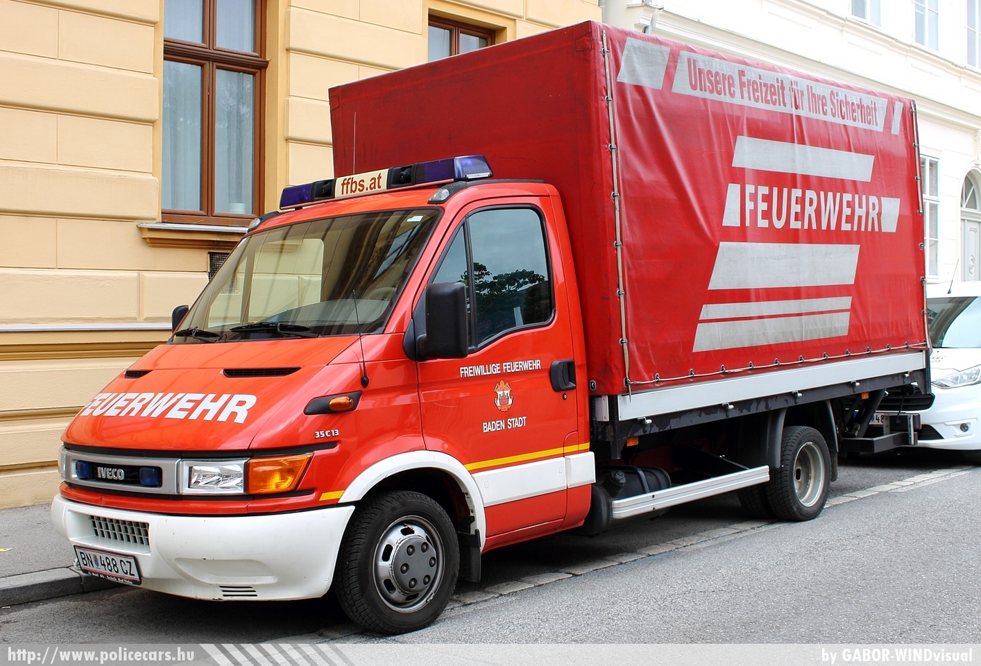 Iveco Daily 35C13, Freiwillige Feuerwehr Baden Stadt, fotó: GABOR-WINDvisual
Keywords: osztrák Ausztria tûzoltó tûzoltóautó tûzoltóság fire firetruck Austria