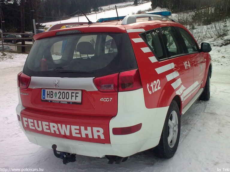 Peugeot 4007, fotó: Teki
Keywords: osztrák Ausztria tûzoltó tûzoltóautó tûzoltóság