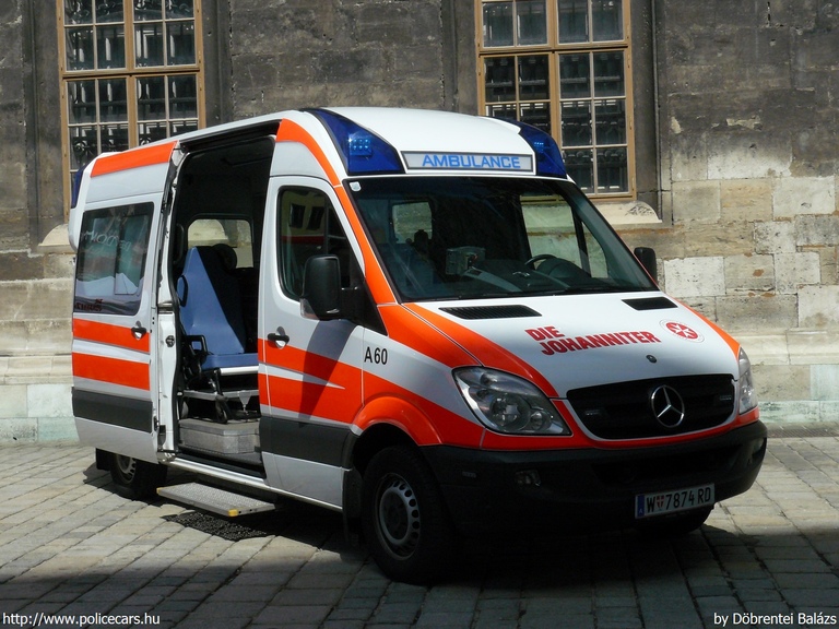 Mercedes-Benz Sprinter II, fotó: Döbrentei Balázs
Keywords: osztrák Ausztria mentő mentőautó W7874RD