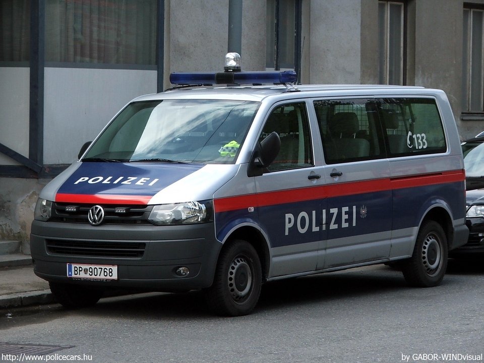 Volkswagen Transporter T5 facelift, fotó: GABOR-WINDvisual
Keywords: osztrák Ausztria rendőr rendőrautó rendőrség BP-90768 police policecar Austria