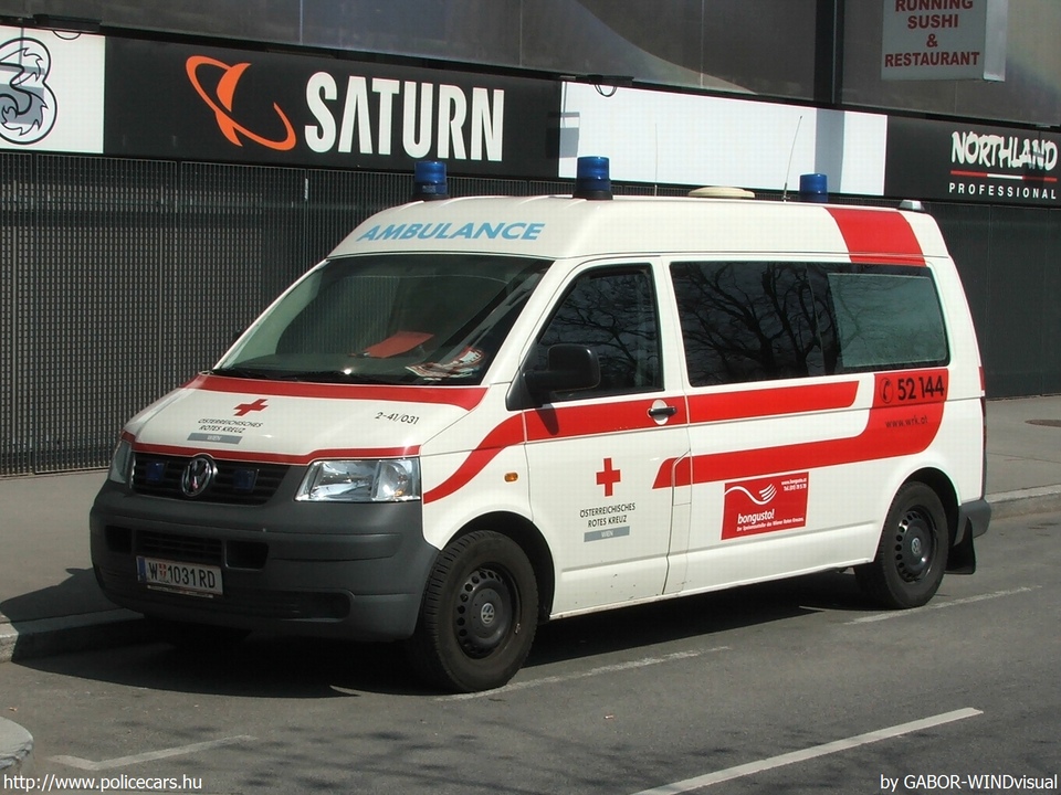 Volkswagen Transporter T5, fotó: GABOR-WINDvisual
Keywords: osztrák Ausztria mentő mentőautó W1031RD