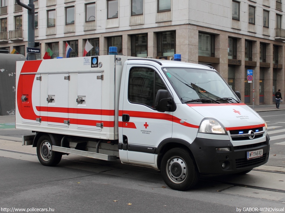 Opel Movano, Österreichisches Rotes Kreuz, fotó: GABOR-WINDvisual
Keywords: osztrák Ausztria mentő mentőautó ambulance austrian Austria