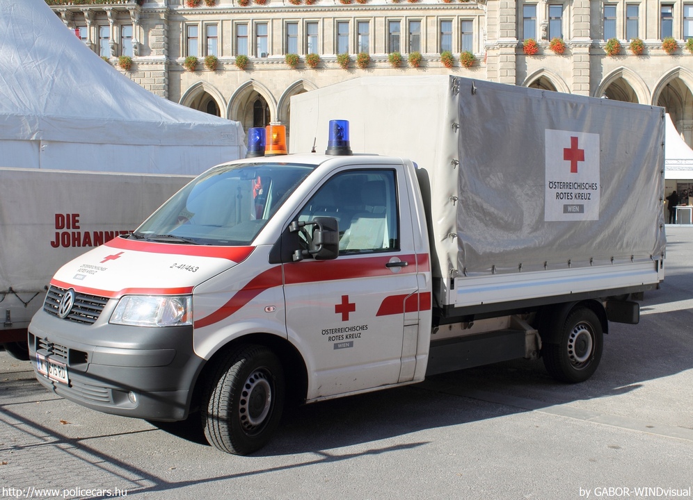 Volkswagen Transporter, Wiener Rotes Kreuz  fotó: GABOR-WINDvisual
Keywords: osztrák Ausztria mentő mentőautó ambulance austrian Austria