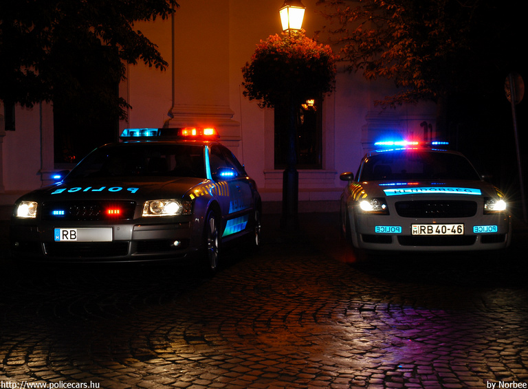 Audi A8, Audi TT, fotó: Norbee
Keywords: rendőrautó rendőrség rendőr magyar Magyarország RB40-46 police policecar Hungary hungarian