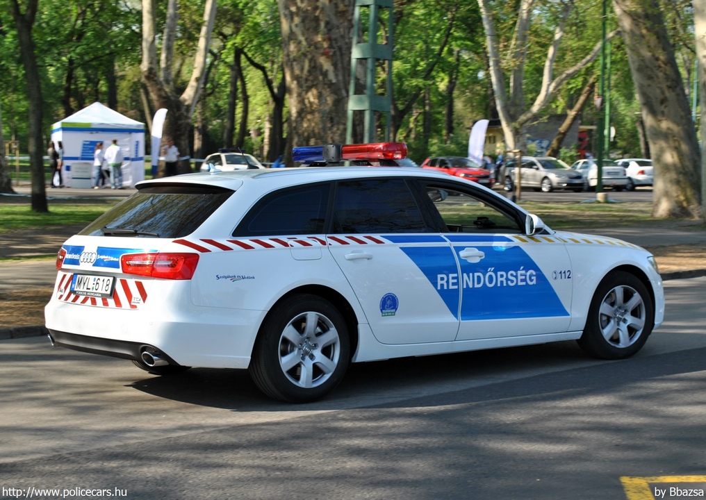 Audi A6 Avant V6 3.0 TDI quattro, fotó: Bbazsa
Keywords: rendőr rendőrautó rendőrség magyar Magyarország MYL-618 police policecar Hungary hungarian