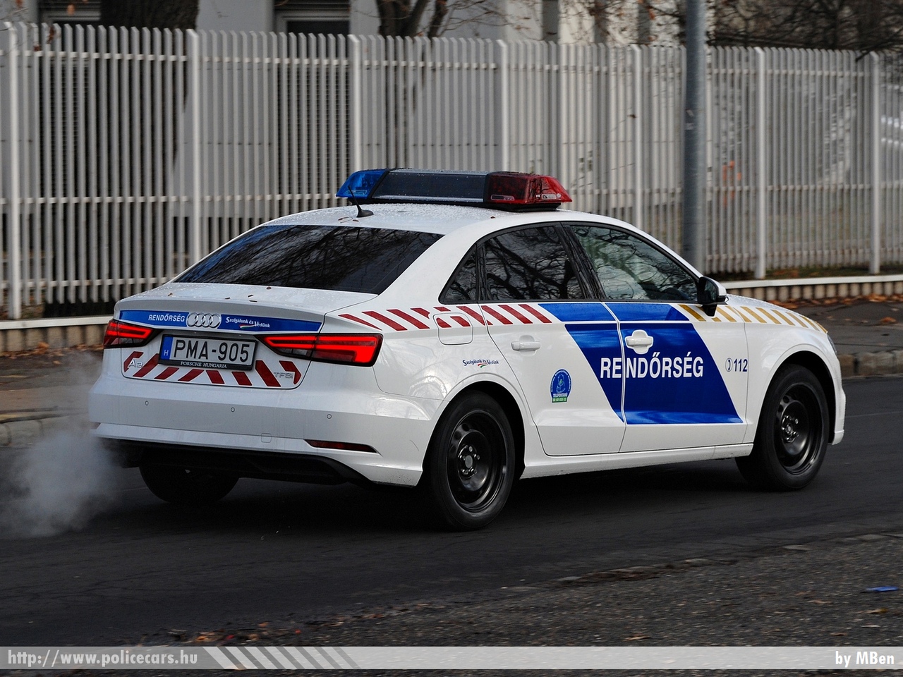 Audi A3 Limousine TFSI, fotó: MBen
Keywords: PMA-905 magyar Magyarország rendőr rendőrautó rendőrség Hungary hungarian police policecar 