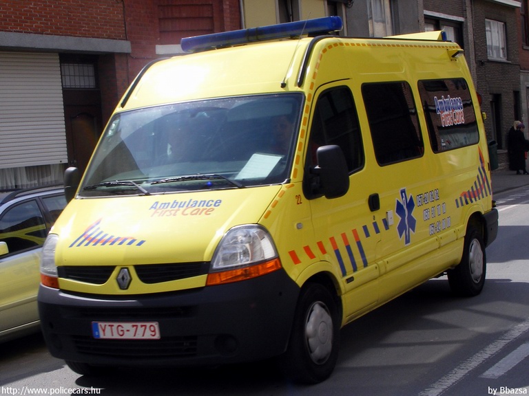 Renault Master, fotó: Bbazsa
Keywords: mentő mentőautó belga Belgium