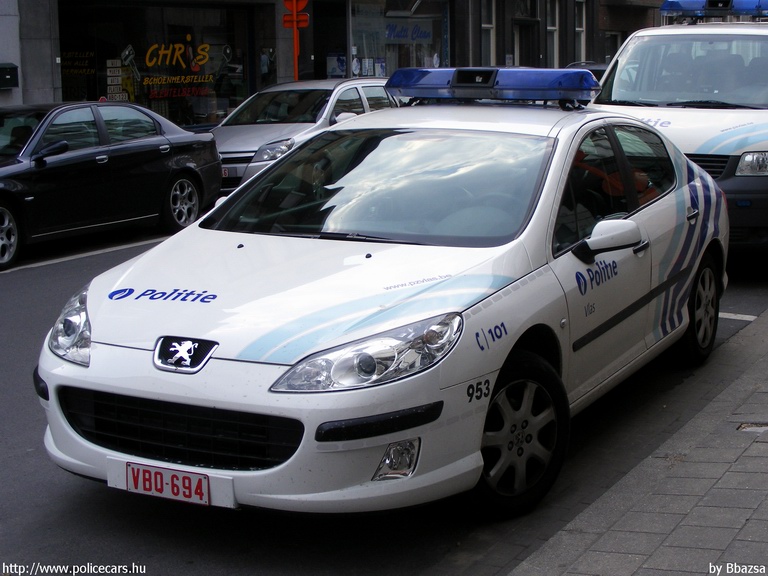 Peugeot 407, fotó: Bbazsa
Keywords: rendőrautó rendőrség rendőr belga Belgium