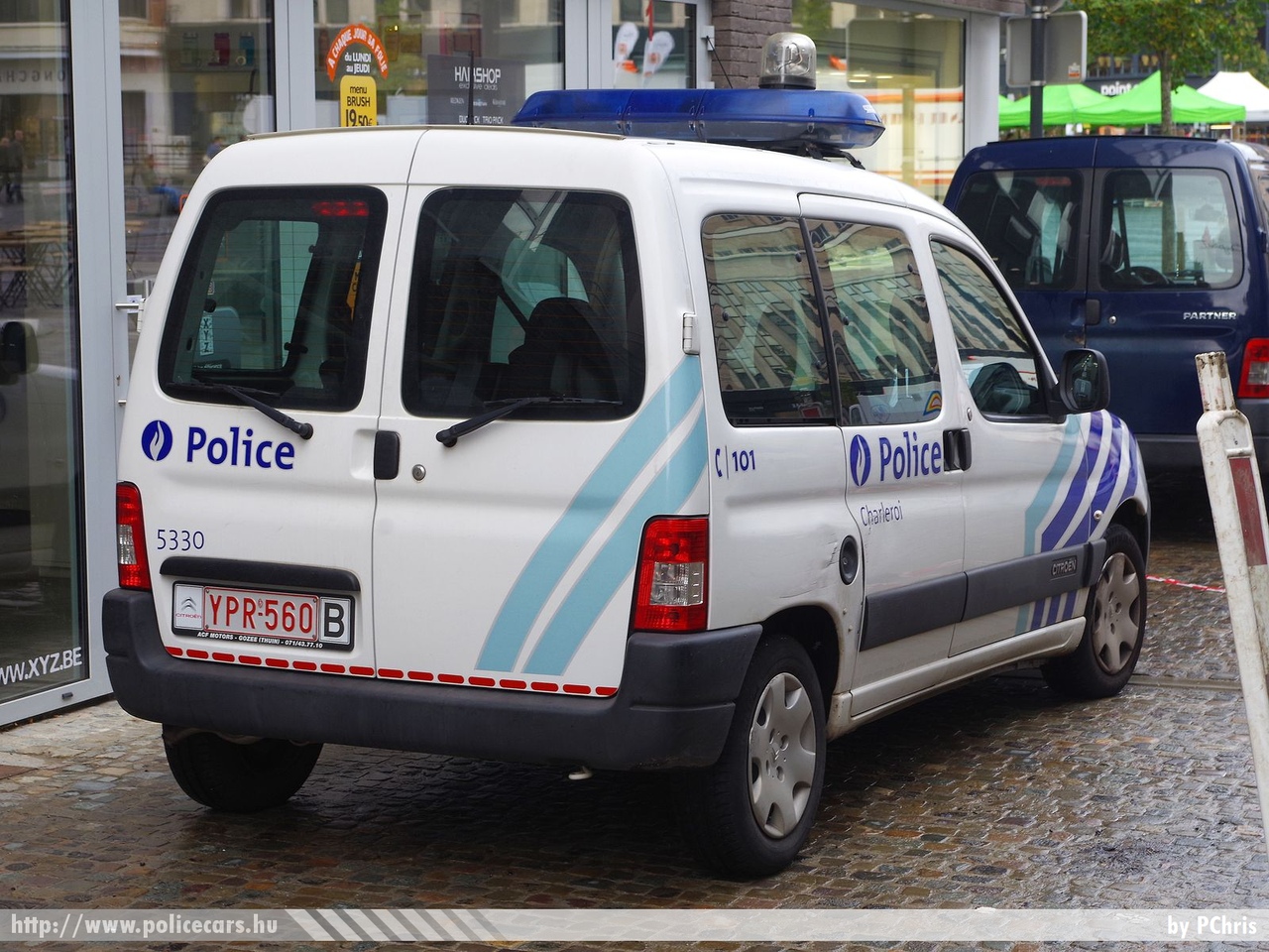 Citroen Berlingo, Charleroi, fotó: PChris
Keywords: belga Belgium rendőr rendőrautó rendőrség belgian police policecar