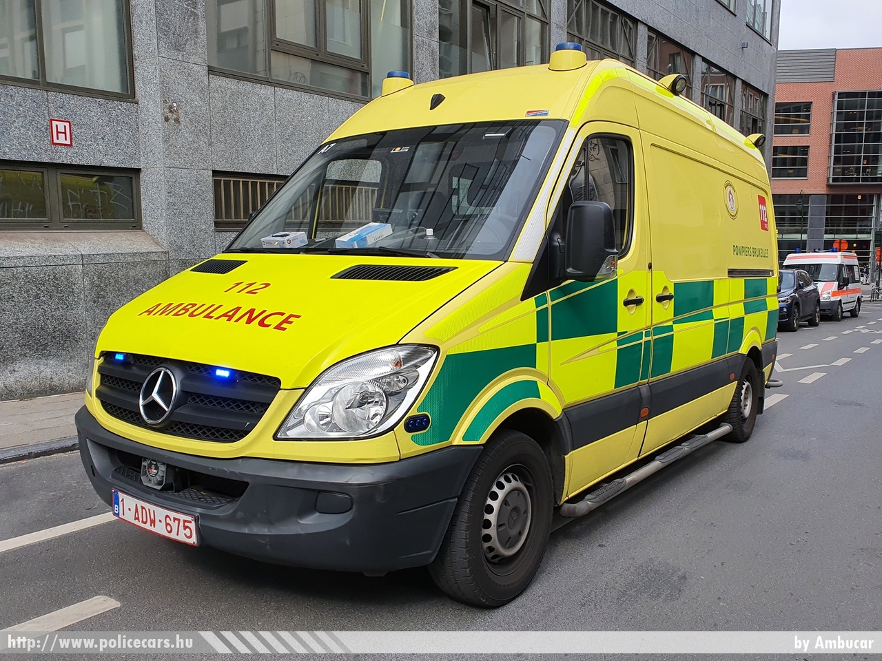Mercedes Sprinter II, fotó: Ambucar
Keywords: belga Belgium mentő mentőautó belgian ambulance