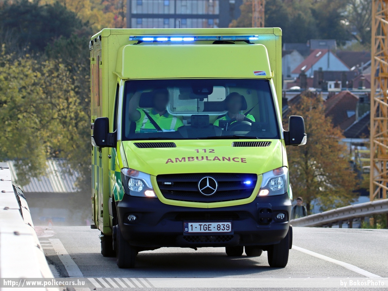 Mercedes Sprinter II facelift, fotó: BakosPhoto
Keywords: belga Belgium mentő mentőautó belgian ambulance
