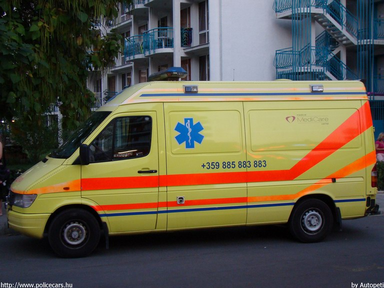 Mercedes Sprinter, fotó: Autopeti
Keywords: mentő mentőautó Bulgária bolgár