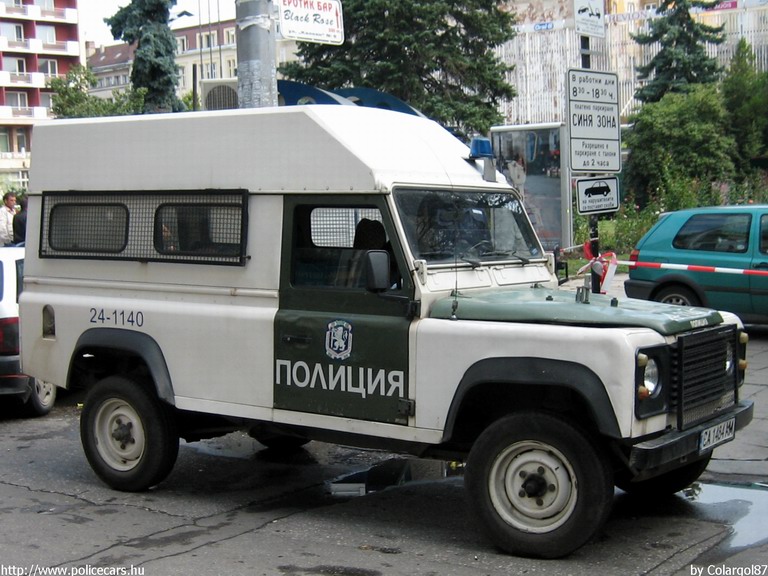 Land Rover Defender, fotó: Colargol87
Keywords: rendőr rendőrautó rendőrség Bulgária bolgár