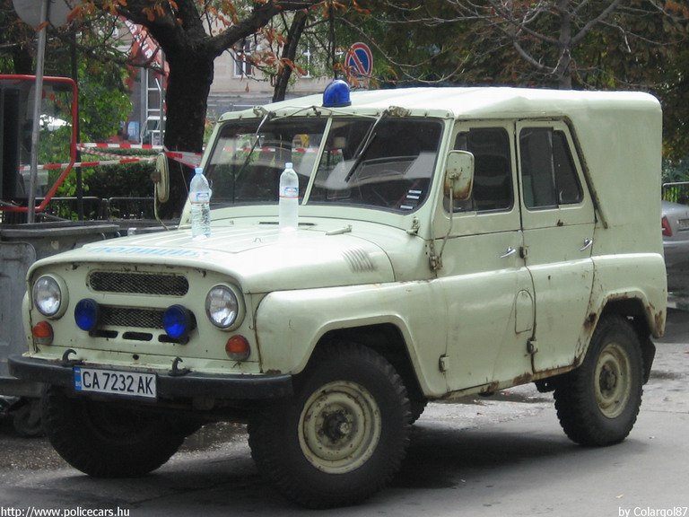 UAZ, fotó: Colargol87
Keywords: rendőr rendőrautó rendőrség Bulgária bolgár
