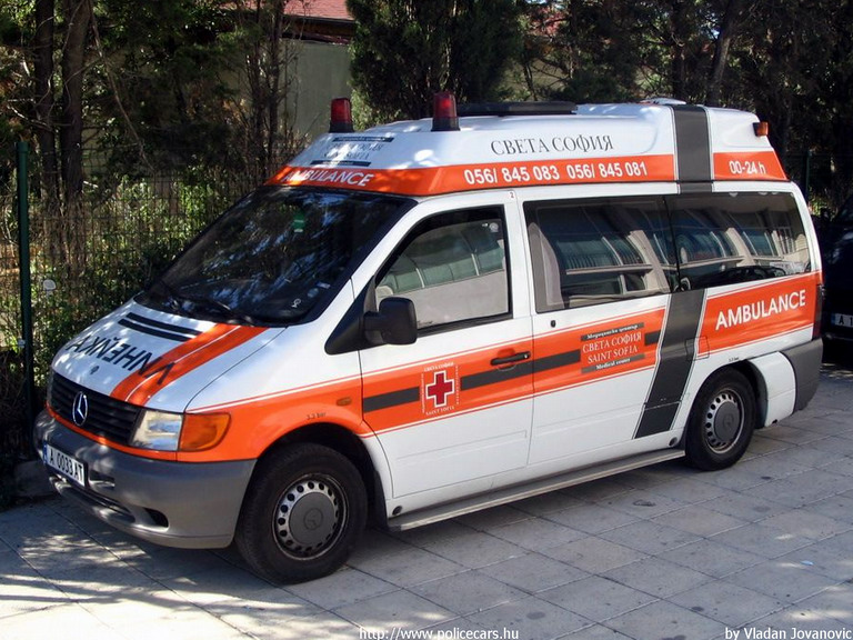 Mercedes Vito, fotó: Vladan Jovanovic
Keywords: bolgár Bulgária mentő mentőautó