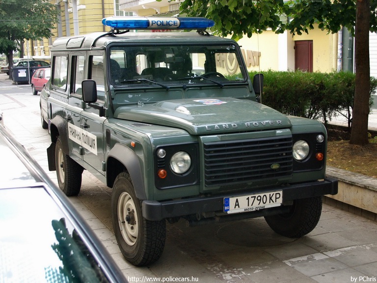 Land Rover Defender, fotó: PChris
Keywords: rendőr rendőrautó rendőrség Bulgária bolgár határőrség