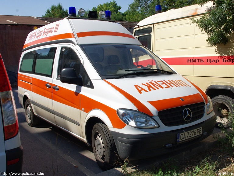 Mercedes-Benz Vito 111 CDi, fotó: PChris
Keywords: mentő mentőautó Bulgária bolgár