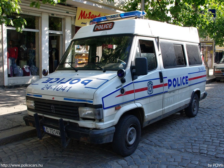 Peugeot J5, fotó: PChris
Keywords: rendőr rendőrautó rendőrség Bulgária bolgár