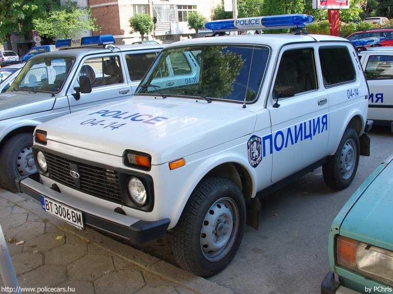 Lada Niva, fotó: PChris
Keywords: rendőr rendőrautó rendőrség Bulgária bolgár