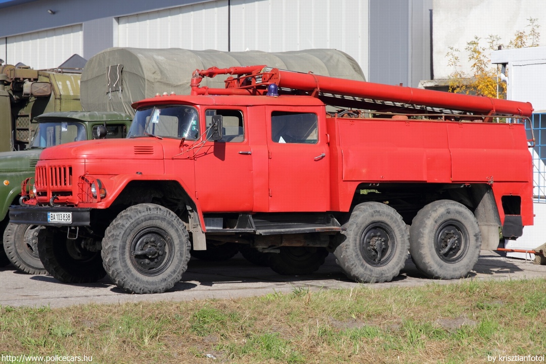 ZIL 131 AC-40, fotó: krisztianfotoi
Keywords: bolgár Bulgária tûzoltó tûzoltóautó tûzoltóság katonai