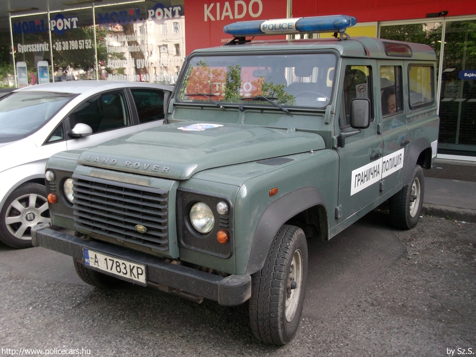 Land Rover Defender, fotó: Sz.S.
Keywords: bolgár Bulgária rendőr rendőrautó rendőrség határőrség