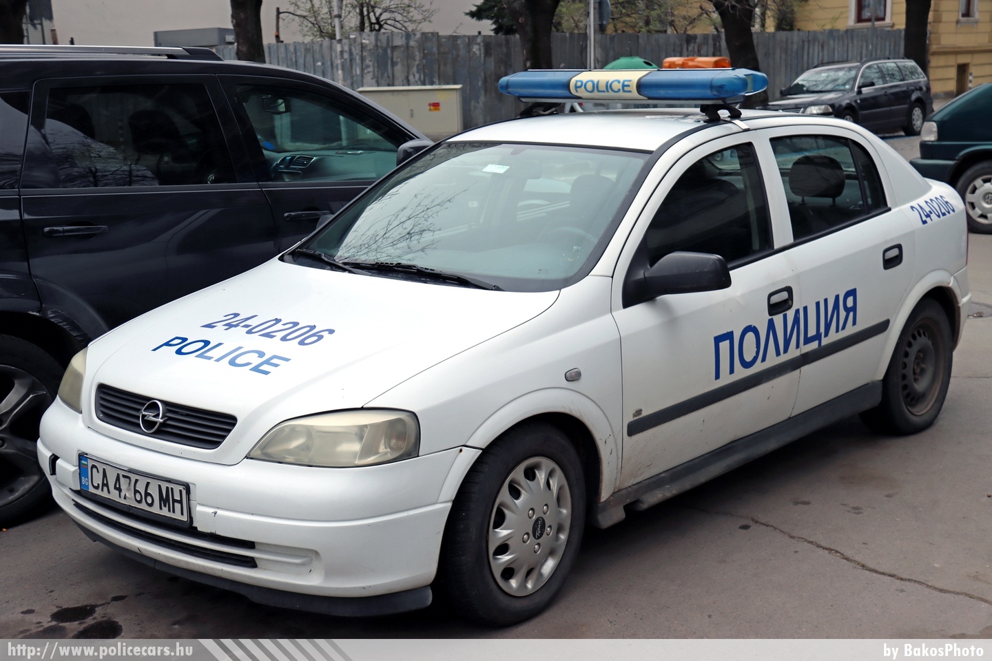 Opel Astra G, fotó: BakosPhoto
Keywords: bolgár Bulgária police policecar rendőrautó bulgarian
