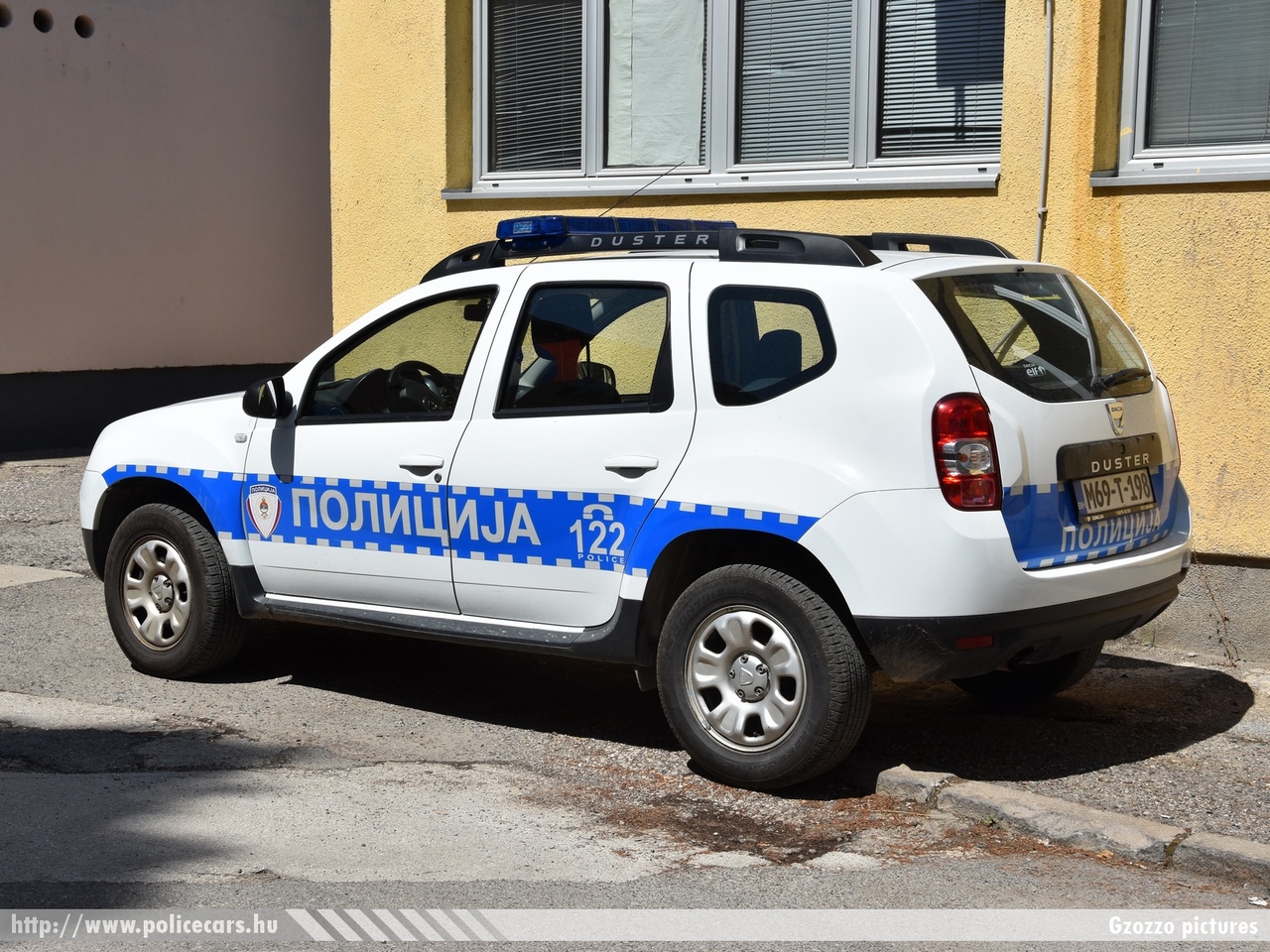 Dacia Duster, fotó: Gzozzo pictures
Keywords: Bosznia-Hercegovina rendőr rendőrautó rendőrség bosnia bosnia-herzegovina police policecar