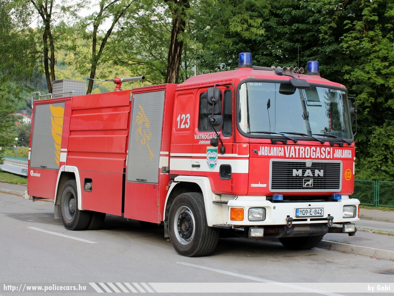 MAN Rosenbauer, Jablanica, fotó: Gabi
Keywords: Bosznia-Hercegovina tûzoltó tûzoltóautó tûzoltóság bosnia bosnia-herzegovina fire firetruck