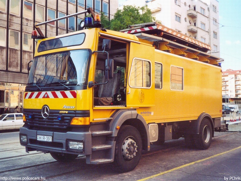 Mercedes-Benz Atego 1823 Schörling, Budapesti Közlekedési Vállalat Zrt., fotó: PChris
Keywords: BKV HIR-391