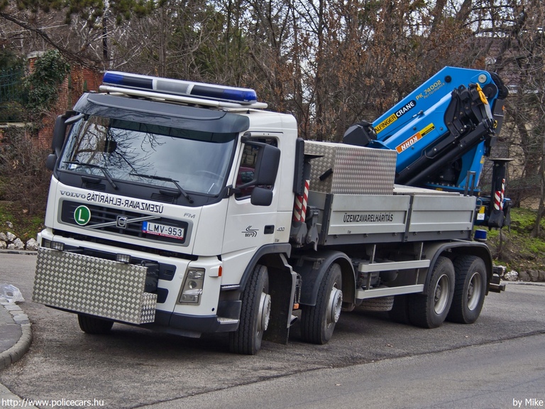 Volvo FM-400, Budapesti Közlekedési Vállalat Zrt., fotó: Mike
Keywords: BKV LMV-953