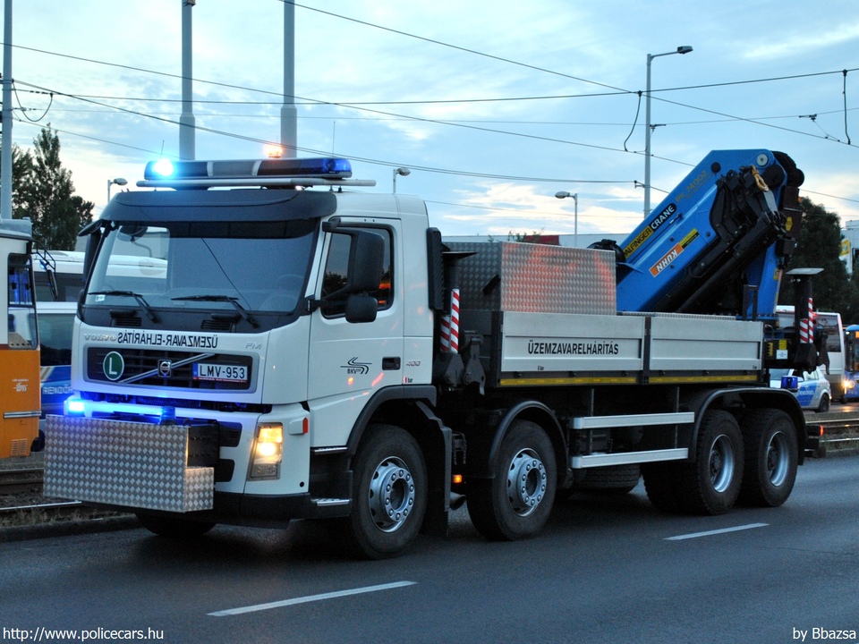 Volvo FM-400, Budapesti Közlekedési Zrt., fotó: Bbazsa
Keywords: BKV LMV-953