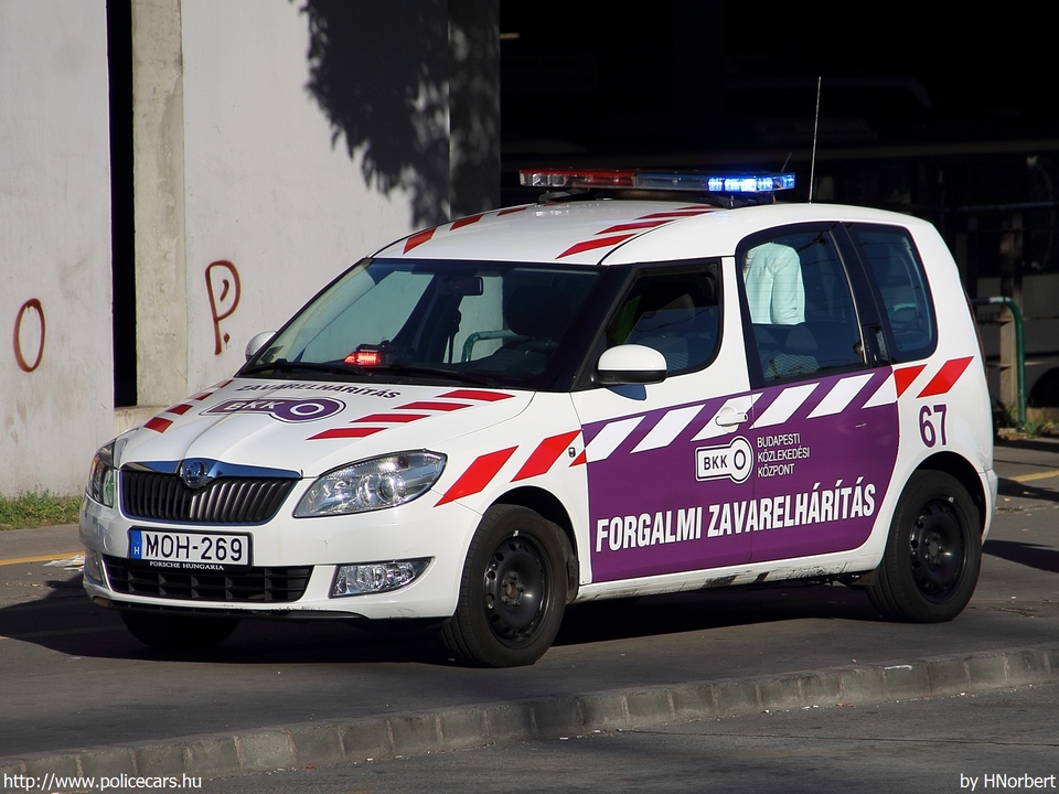 Skoda Roomster, Budapesti Közlekedési Központ, fotó: HNorbert
Keywords: BKK MOH-269