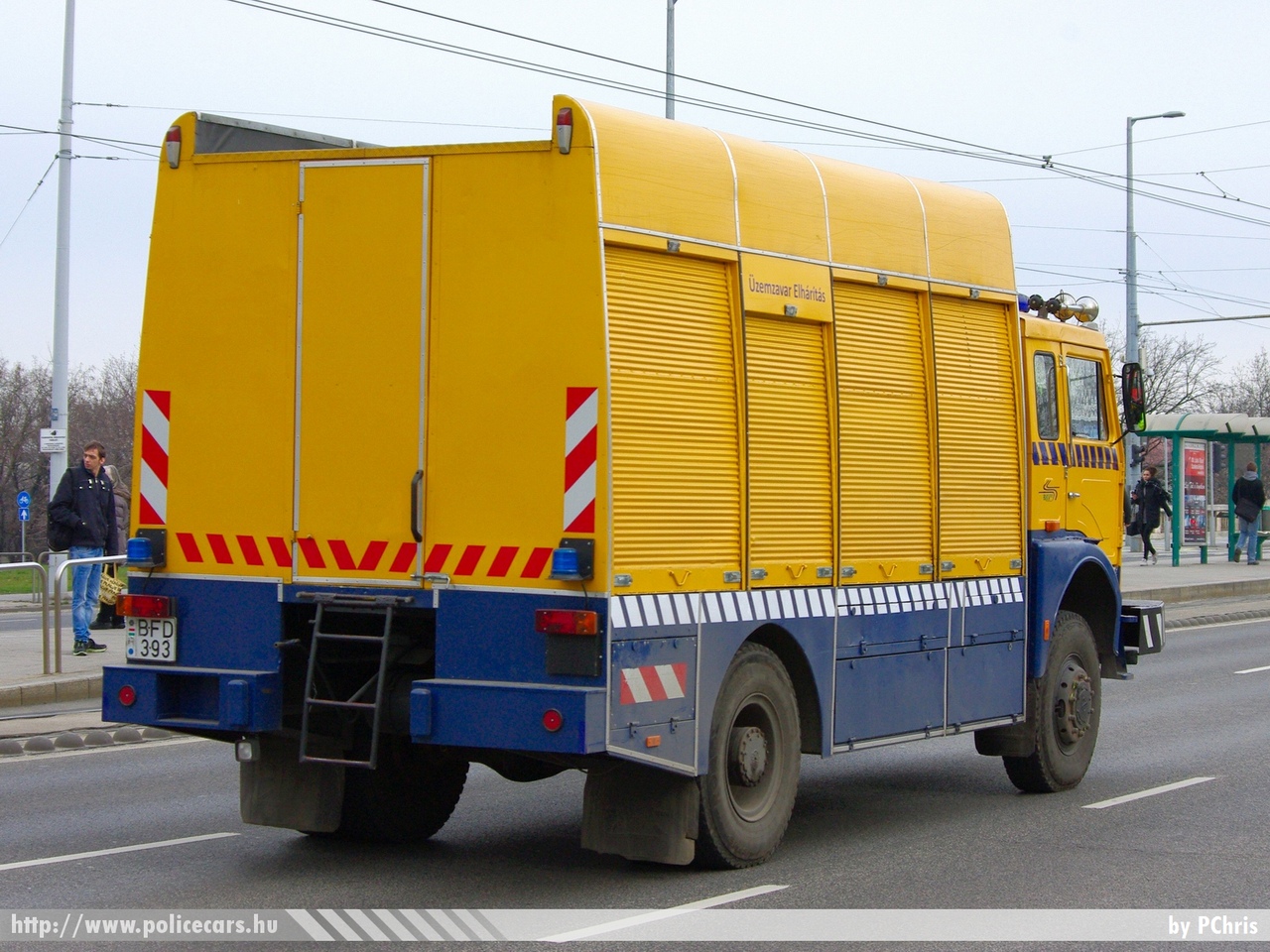Csepel D-754, Budapesti Közlekedési Vállalat Zrt., fotó: PChris
Keywords: BKV BFD-393
