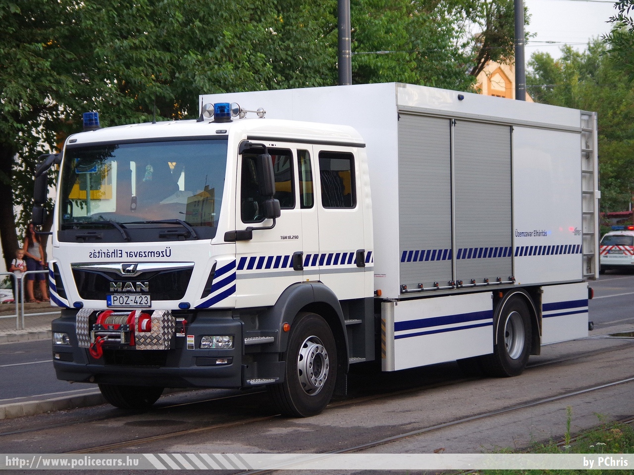 MAN TGM 18.290, Budapesti Közlekedési Vállalat Zrt., fotó: PChris
Keywords: BKV BKK POZ-423