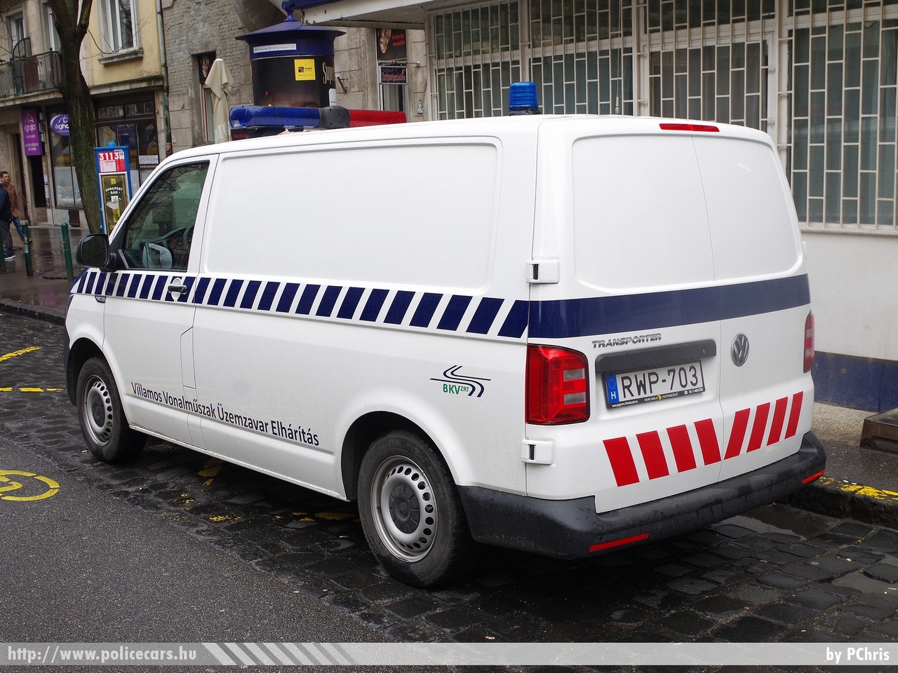 Volkswagen Transporter T6, Budapesti Közlekedési Vállalat Zrt., fotó: PChris
Keywords: BKV RWP-703