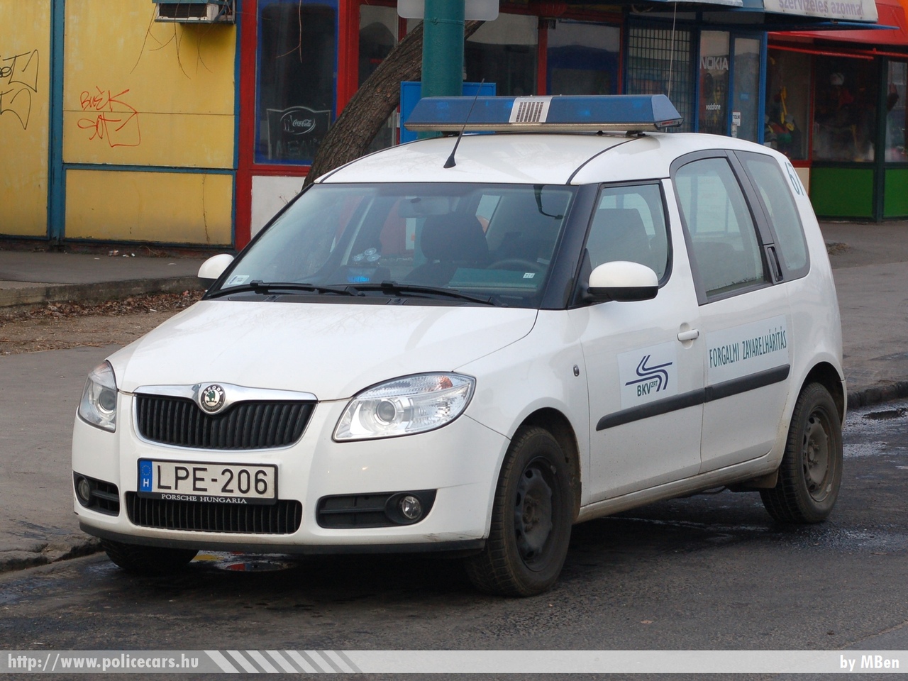 Skoda Roomster, Budapesti Közlekedési Vállalat Zrt., fotó: MBen
Keywords: BKV BKK LPE-206