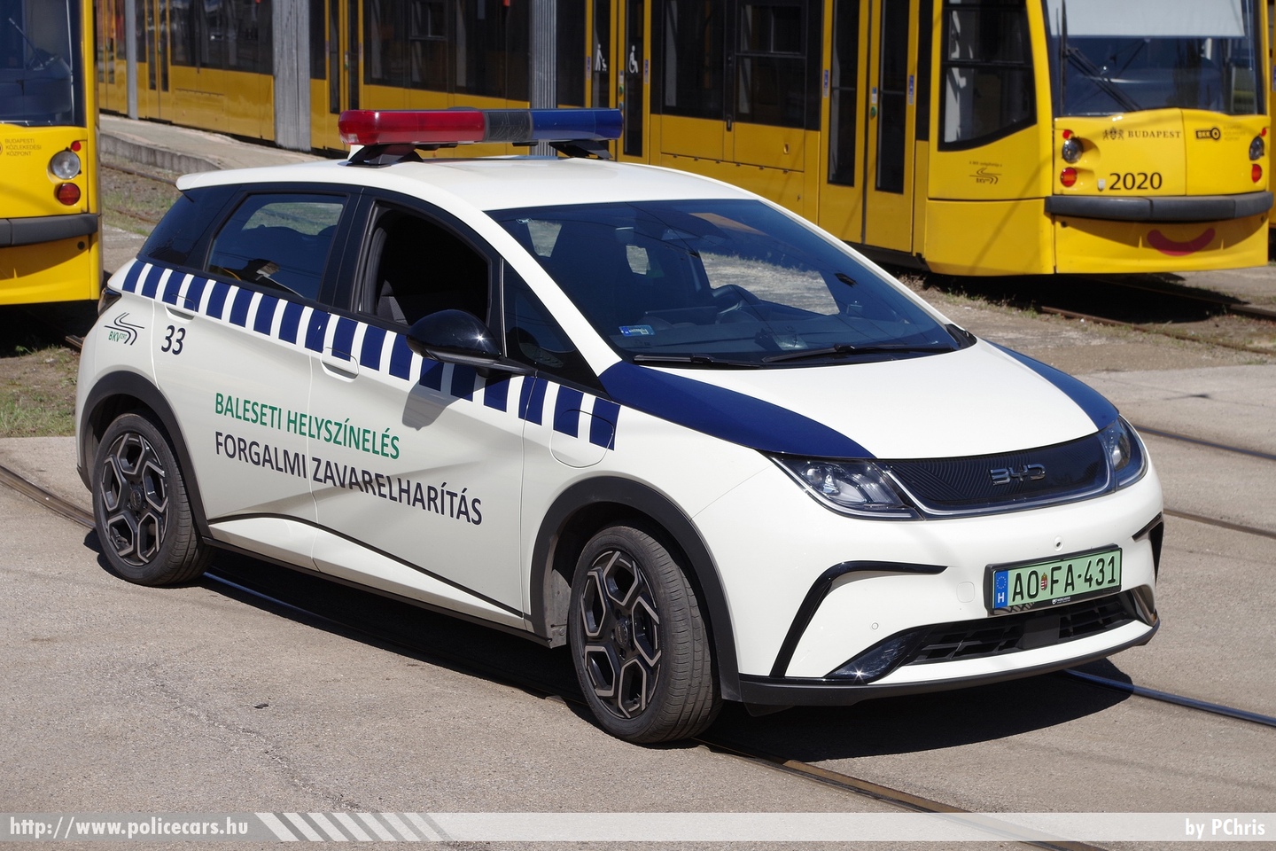 BYD Dolphin, Budapesti Közlekedési Zrt., Baleseti helyszínelés, fotó: PChris
Keywords: BKV AOFA-431