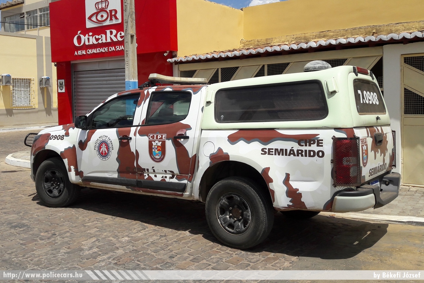 Chevrolet Colorado, CIPE Semiárido, fotó: Békefi József
Keywords: rendőr rendőrautó rendőrség Brazília brazil police policecar katonai military