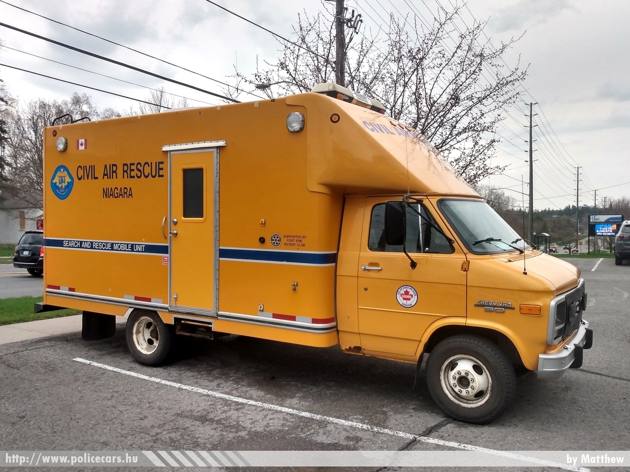 Chevy Van 30, Civil Air Rescue Niagara, fotó: Matthew
Keywords: kanadai Kanada Canada canadian ambulance mentő mentőautó
