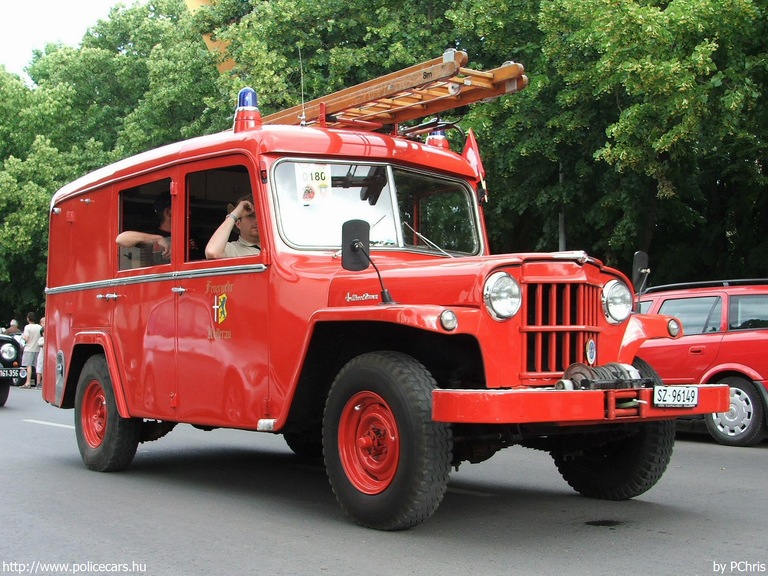 Willys Jeep 4-WheelDrive, fotó: PChris
Keywords: tûzoltó tûzoltóautó tûzoltóság svájci Svájc SZ96149 Switzerland swiss fire firetruck