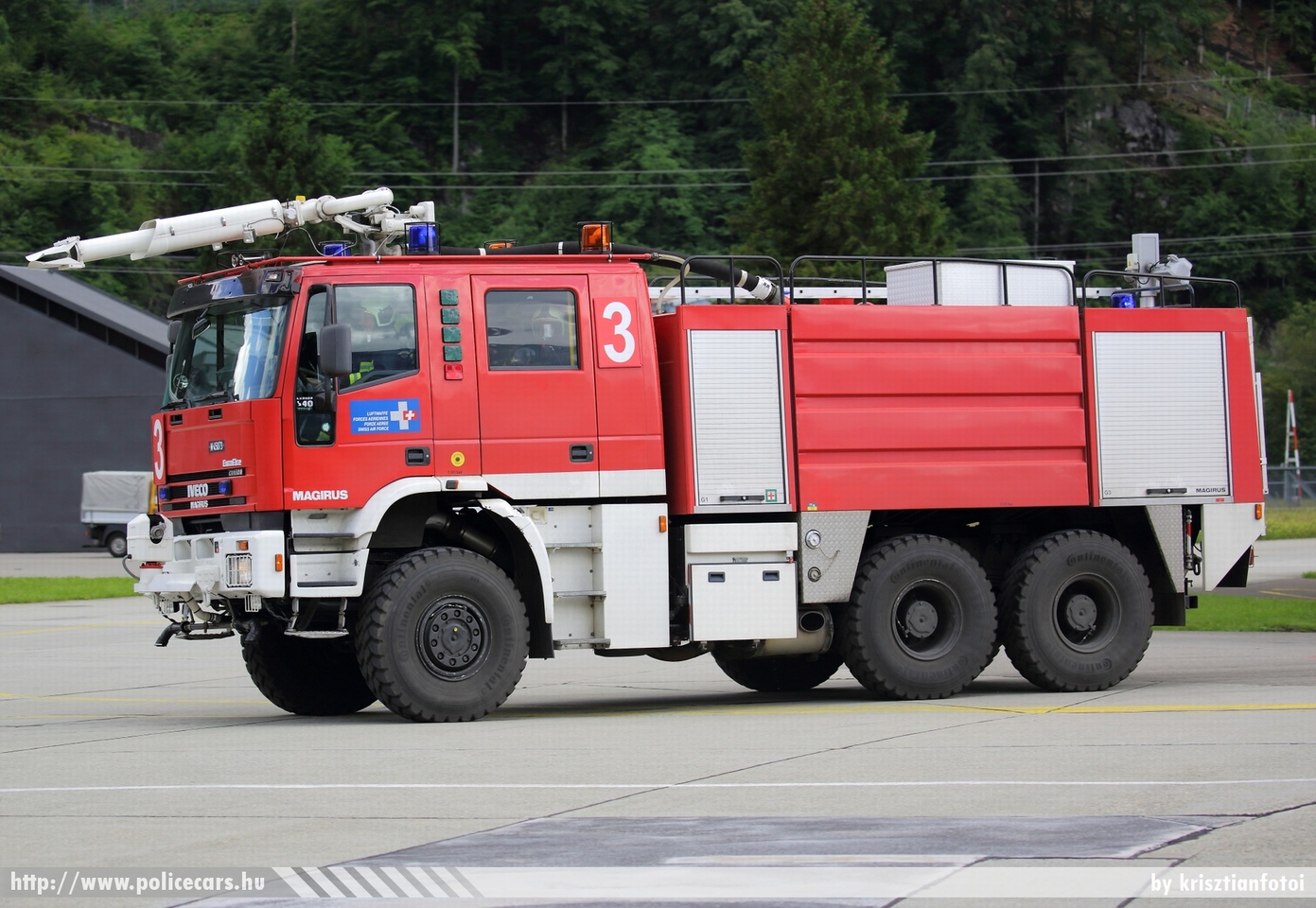 Iveco Eurofire Magirus, Meiringen, fotó: krisztianfotoi
Keywords: svájc tûzoltó katonai fire dept