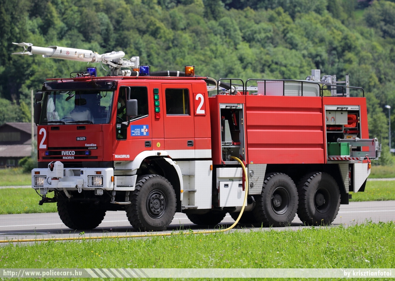 Iveco Eurofire Magirus, Meiringen, fotó: krisztianfotoi
Keywords: svájc tûzoltó katonai fire dept