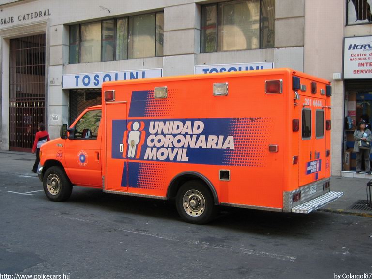 Ford E-350, fotó: Colargol87
Keywords: mentő mentőautó Chile chilei